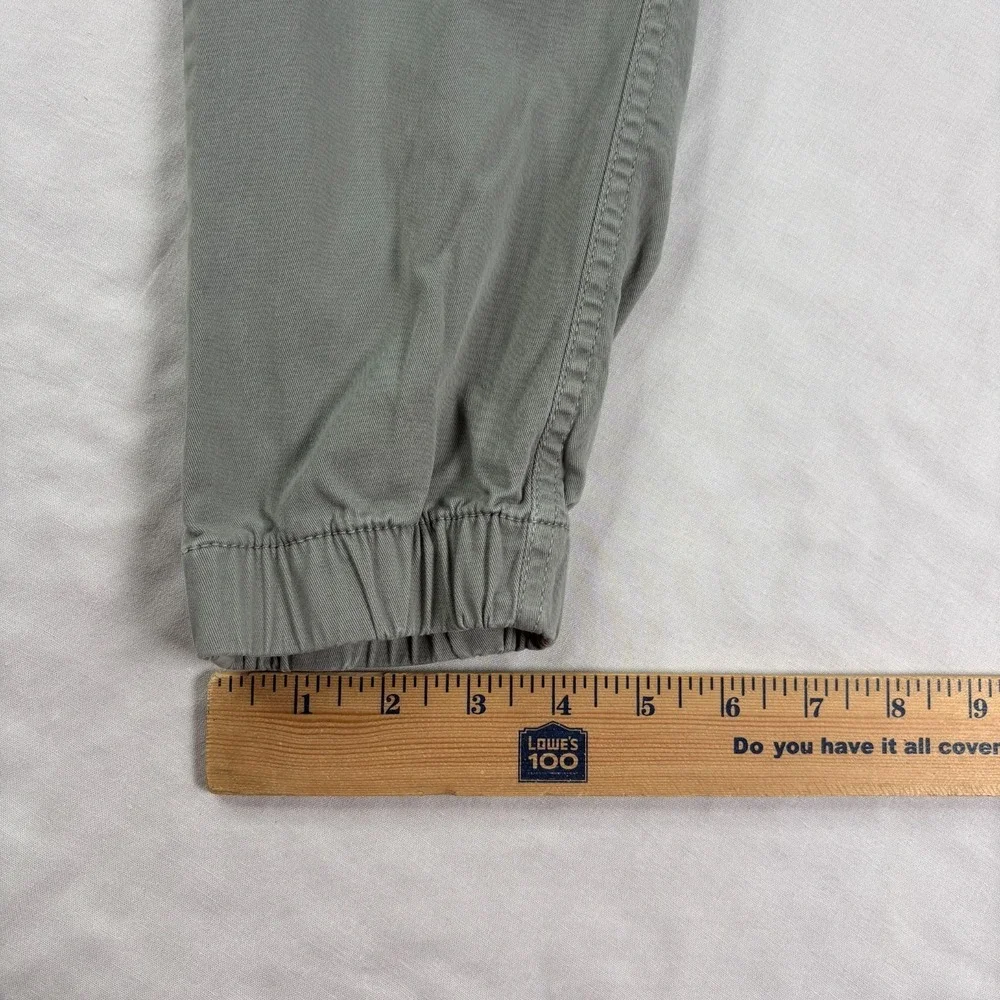 Bear Bottom Pants Mens Medium Gray Jogger Stretch Casual Chino Elastic Waist